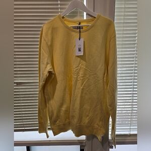 Reigning Champ Yellow Crewneck Sweater